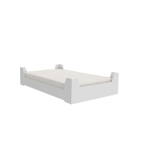 Little Seeds Alessi Toddler Montessori Flip Bed, White - White