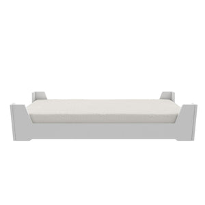 Little Seeds Alessi Toddler Montessori Flip Bed, White - White