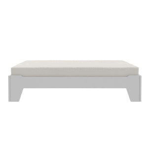 Little Seeds Alessi Toddler Montessori Flip Bed, White - White