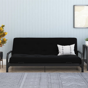 DHP Trule 8" Pocket Spring Futon Mattress - Black - Full