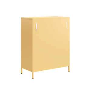 Mr. Kate Annie Short Metal 2 Door Cabinet - Yellow