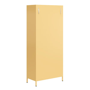 Mr. Kate Annie Tall Metal 2 Door Cabinet - Yellow