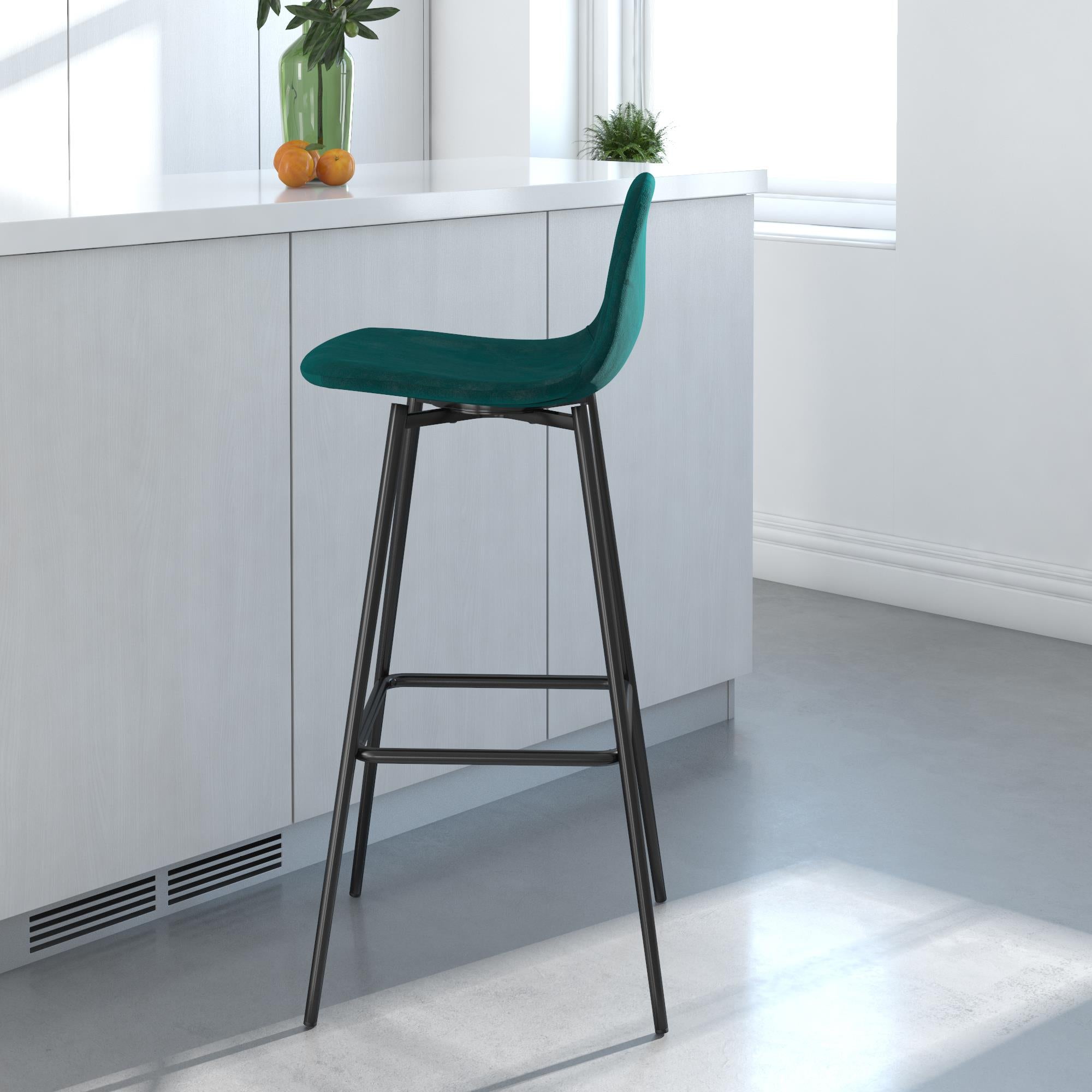 RealRooms Brandon Bar Stool - Green