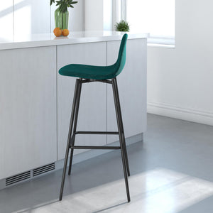 RealRooms Brandon Bar Stool - Green