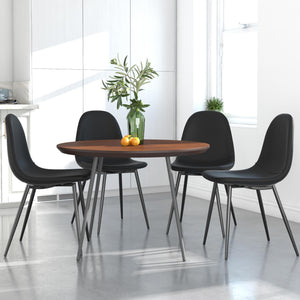 RealRooms Brandon Dining Chair, Set of 4 - Black