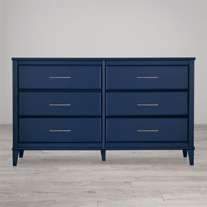 Sierra Ridge Mesa Blue Kids' 6 Drawer Dresser - Blue
