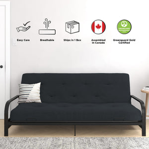 DHP Trule 8" Spring Futon Mattress - Blue - Full
