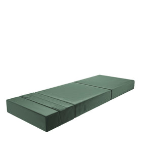 Novogratz The Flower Modular Chair and Lounger - Green Velour