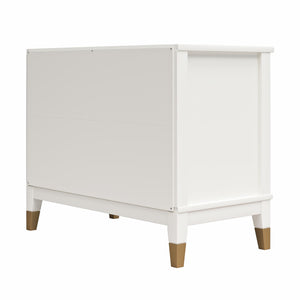 CosmoLiving Westerleigh Wide Nightstand - White
