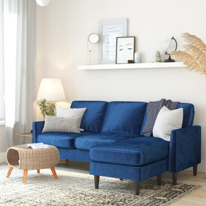 Mr. Kate Winston Reversible Sofa Sectional - Blue