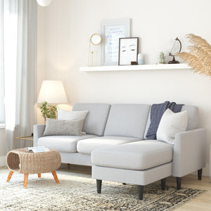 Mr. Kate Winston Reversible Sofa Sectional - Light Gray