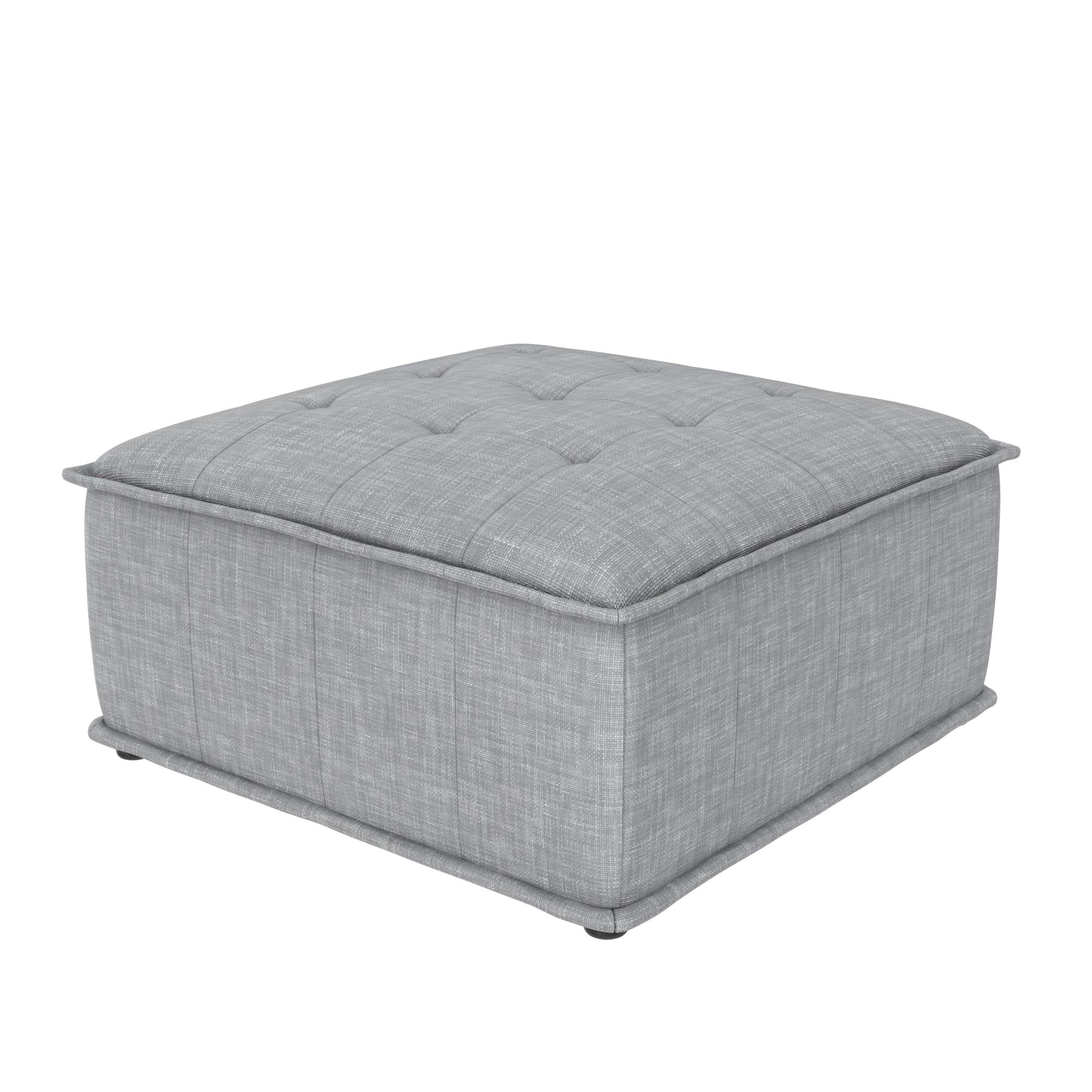 DHP Darcy Armless Ottoman for Modular Sectional Sofa - Gray