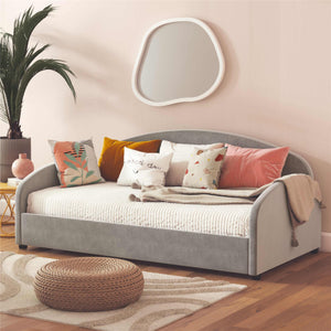 Mr. Kate Moon Upholstered Daybed - Light Gray - Twin