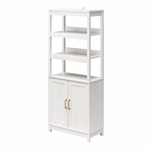 Mr. Kate Tess 2 Door Bookcase - Ivory Oak