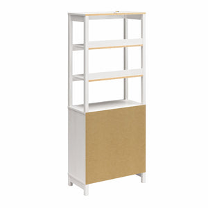 Mr. Kate Tess 2 Door Bookcase - Ivory Oak