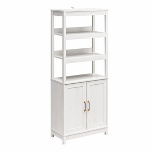 Mr. Kate Tess 2 Door Bookcase - Ivory Oak
