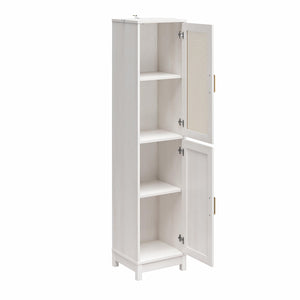 Mr. Kate Tess 2-Door Storage Cabinet - Ivory Oak
