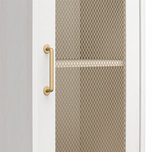 Mr. Kate Tess 2-Door Storage Cabinet - Ivory Oak