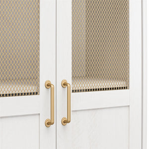 Mr. Kate Tess 2-Door Wide Storage Cabinet - Ivory Oak