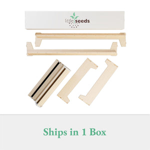 Little Seeds Alessi Toddler Montessori Flip Bed, Natural - Natural