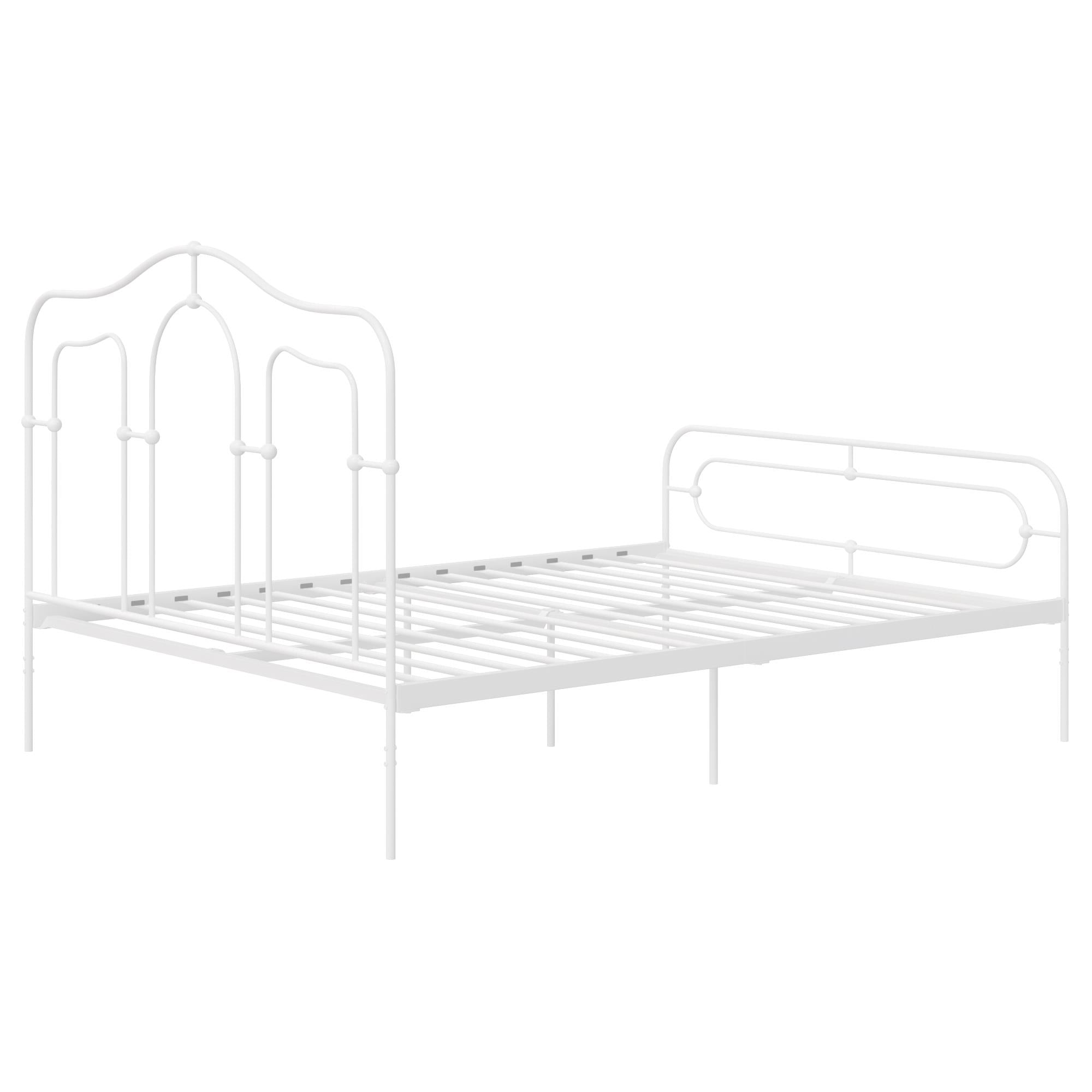 Mr. Kate Primrose Metal Bed - White - Queen