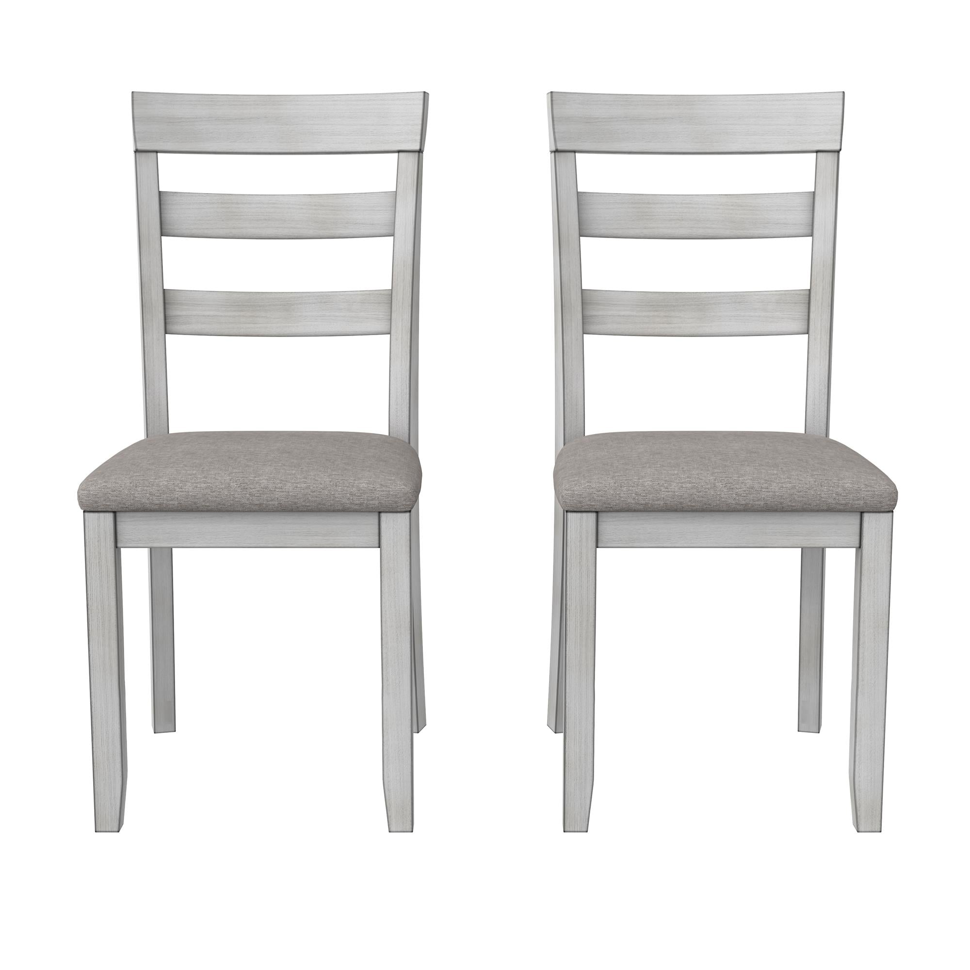 DHP Jersey 3-Piece Drop Leaf Wood Dining Set - Oyster
