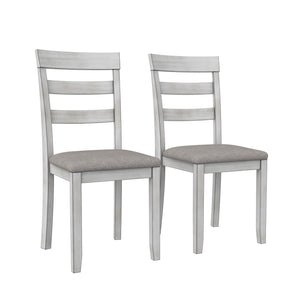 DHP Jersey 3-Piece Drop Leaf Wood Dining Set - Oyster