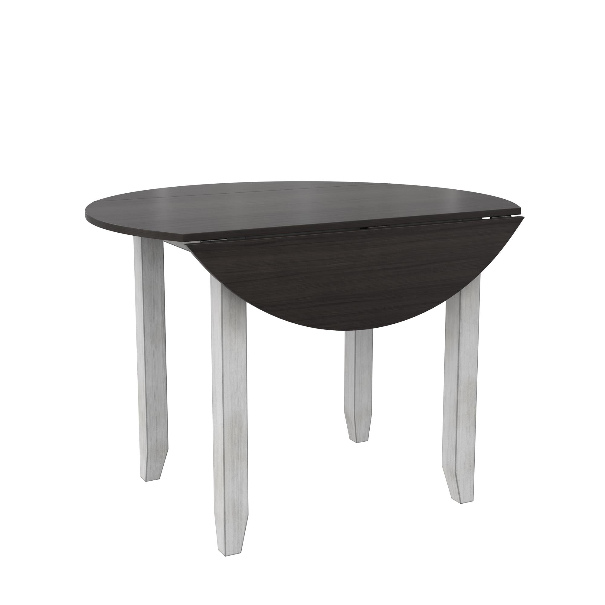 DHP Jersey 3-Piece Drop Leaf Wood Dining Set - Oyster
