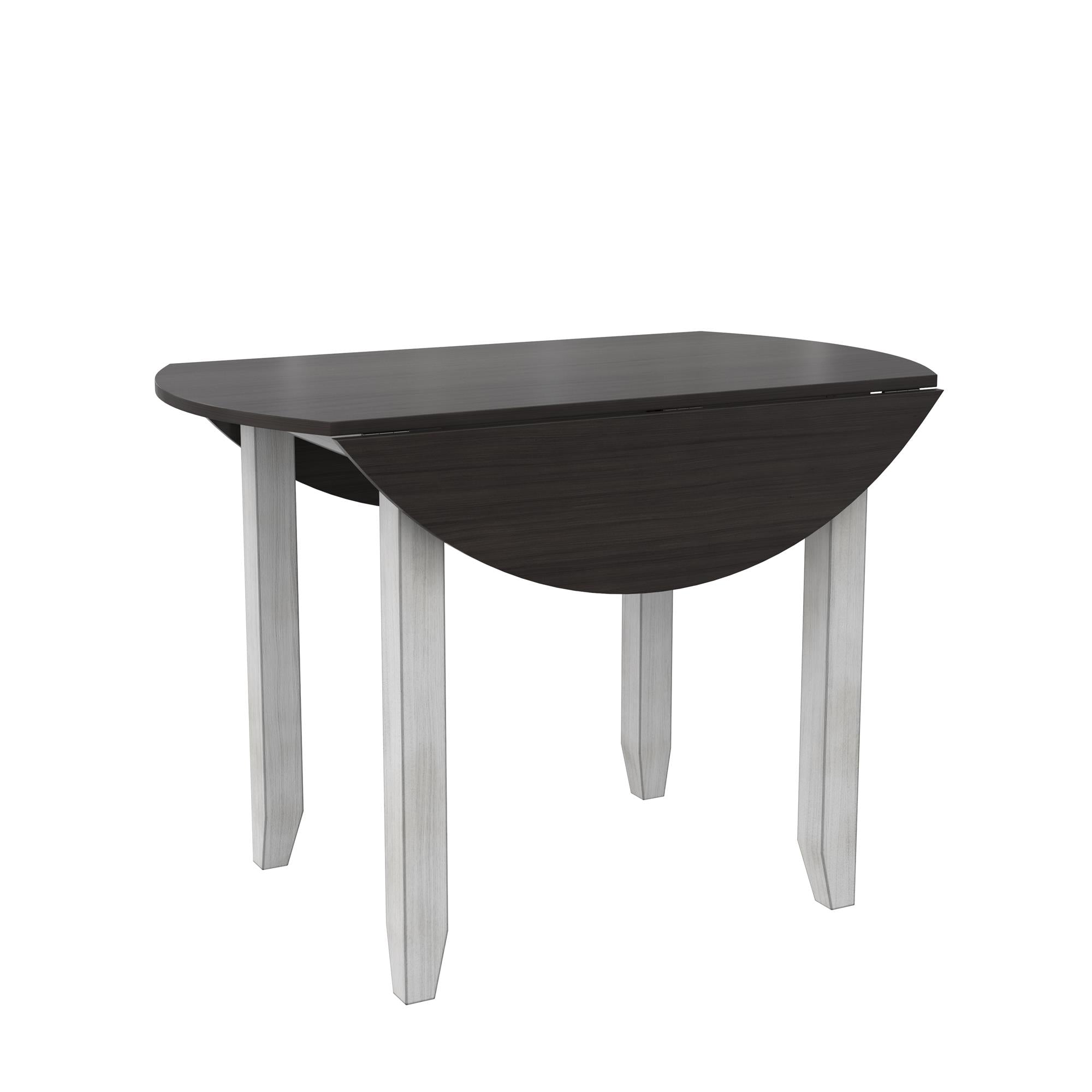 DHP Jersey 3-Piece Drop Leaf Wood Dining Set - Oyster