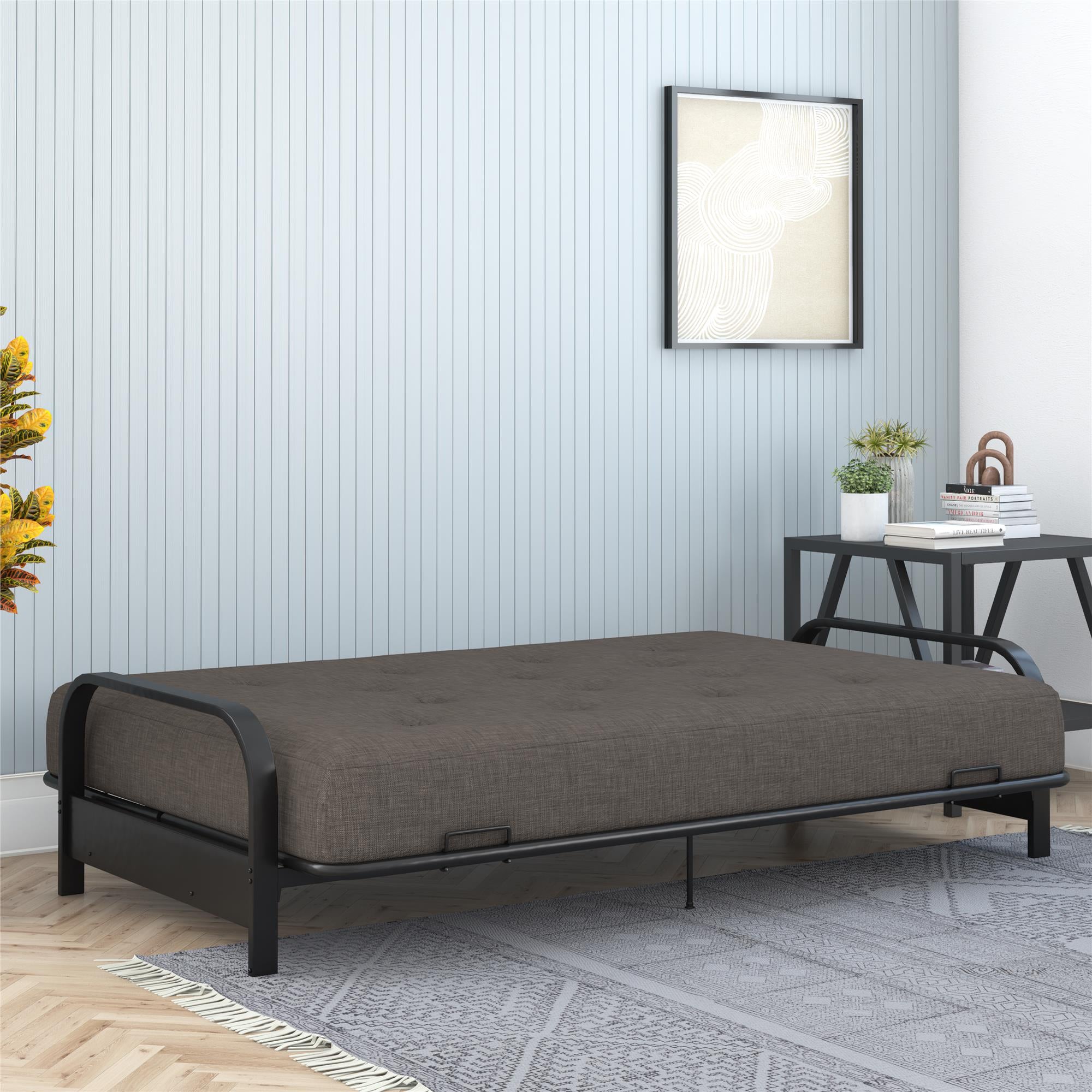 DHP Trule 8" Pocket Spring Futon Mattress - Taupe - Full