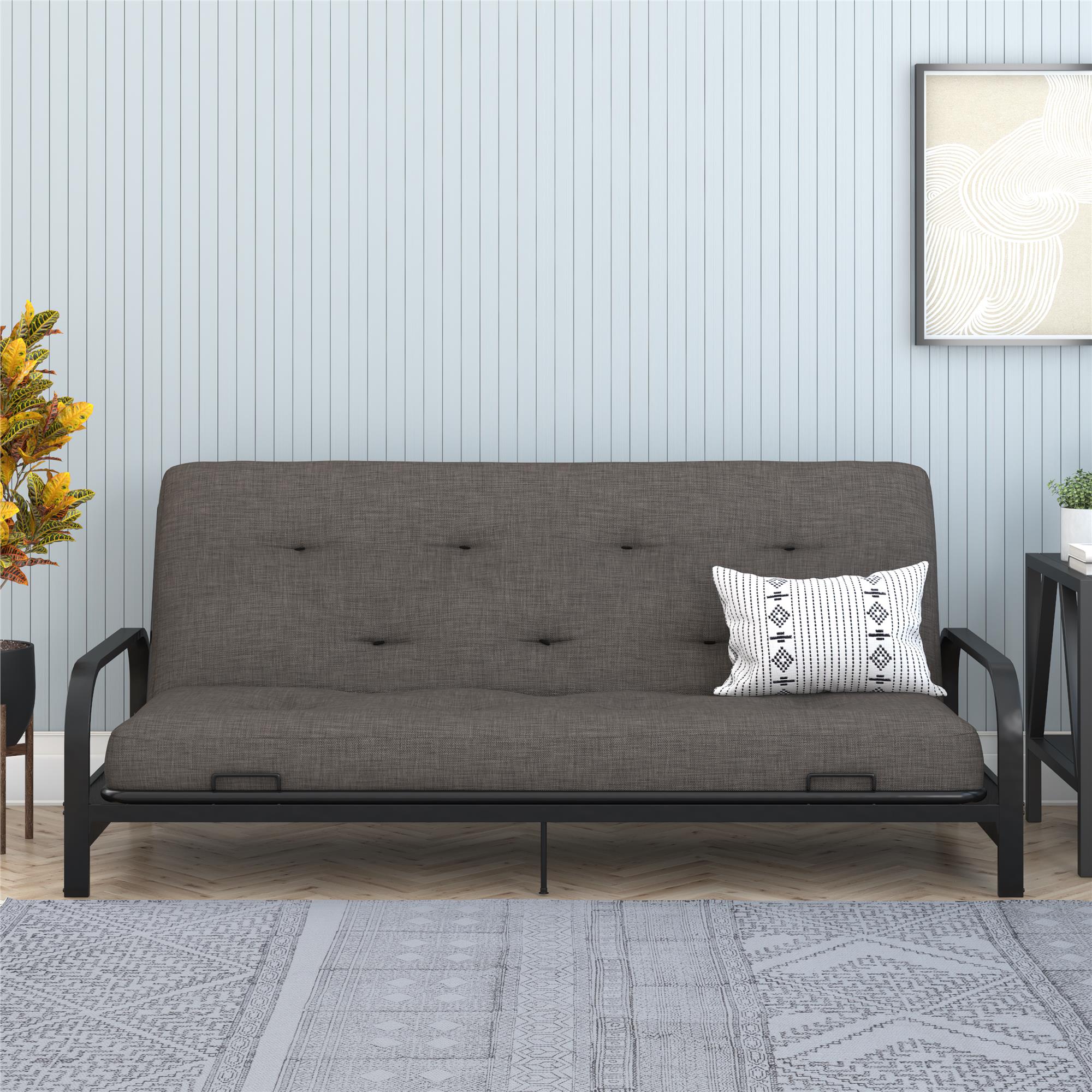 DHP Trule 8" Pocket Spring Futon Mattress - Taupe - Full