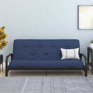 DHP Trule 8" Pocket Spring Futon Mattress - Indigo Blue - Full