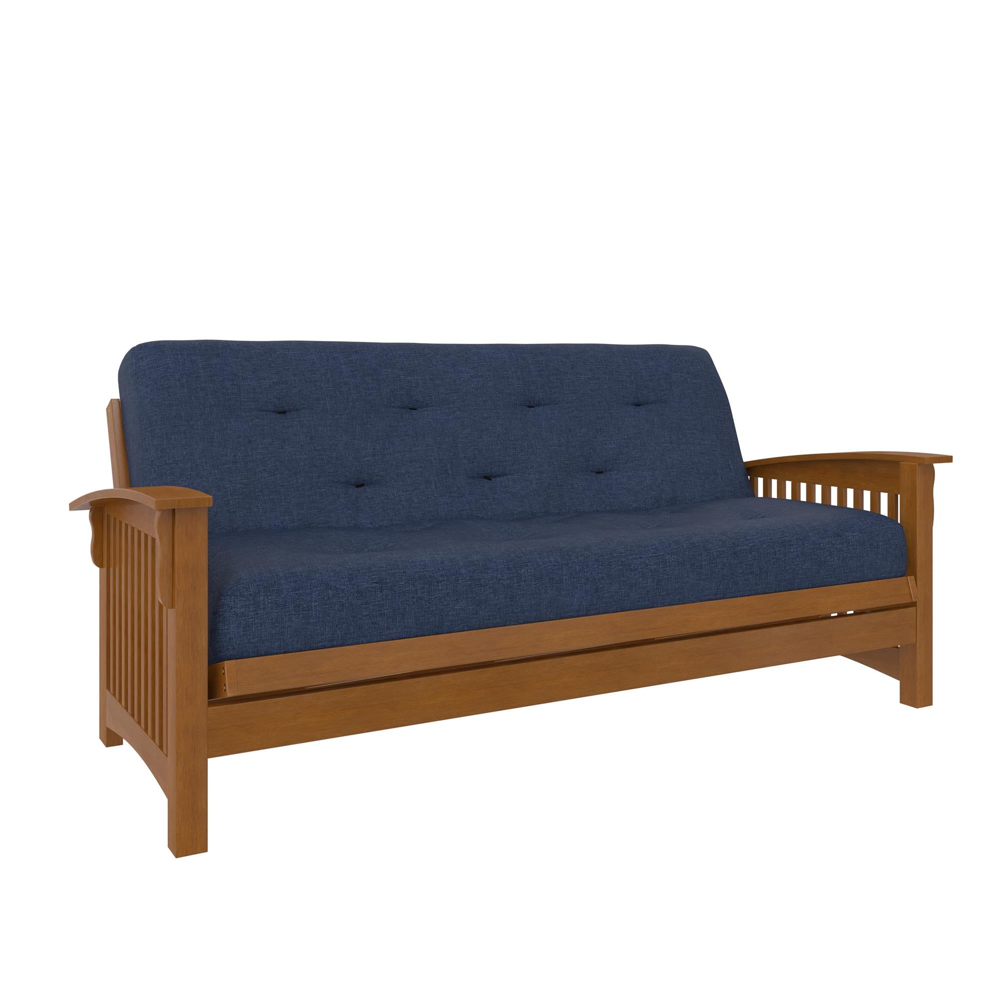 DHP Trule 8" Pocket Spring Futon Mattress - Indigo Blue - Full
