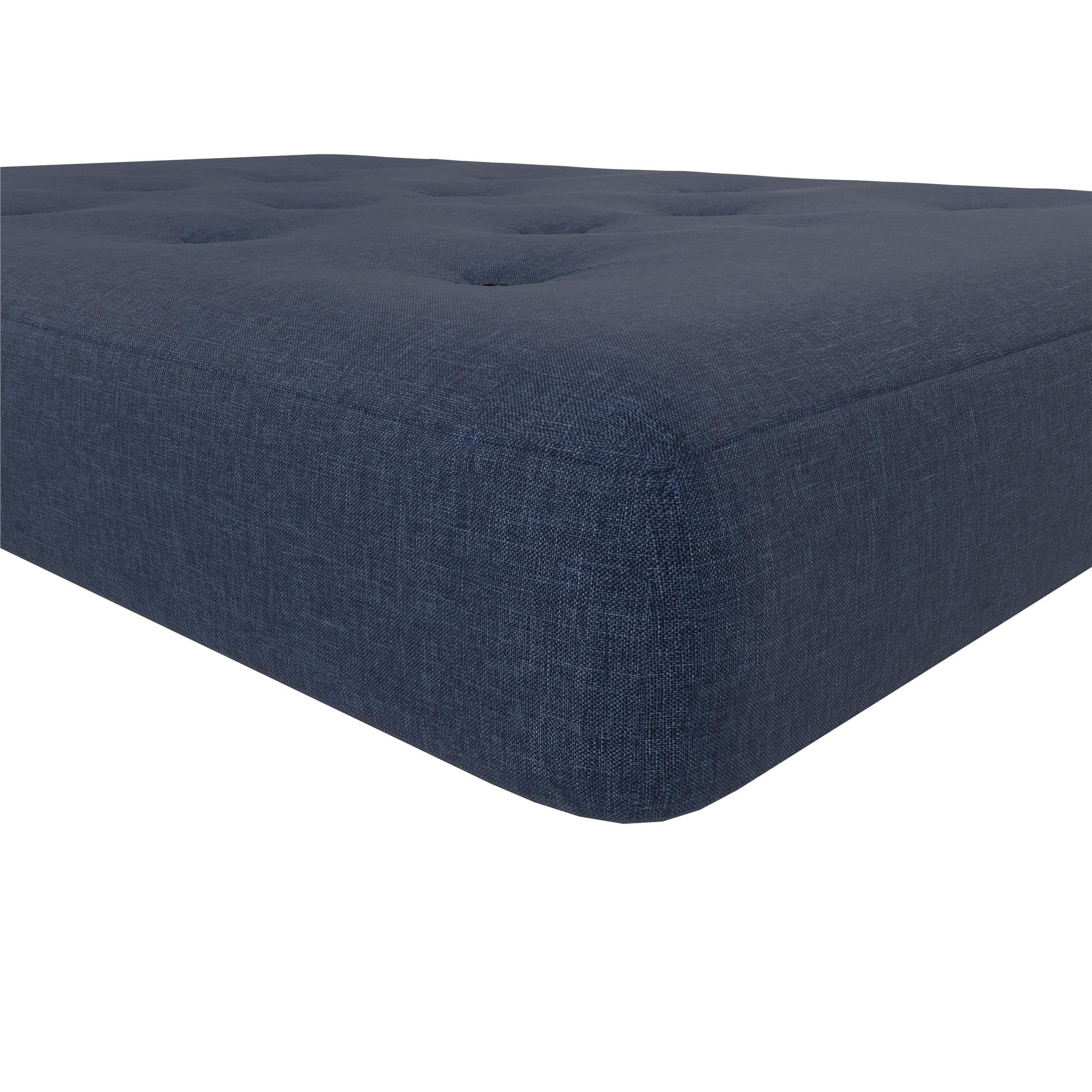 DHP Trule 8" Pocket Spring Futon Mattress - Indigo Blue - Full