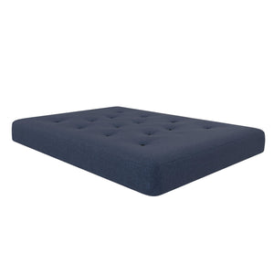 DHP Trule 8" Pocket Spring Futon Mattress - Indigo Blue - Full