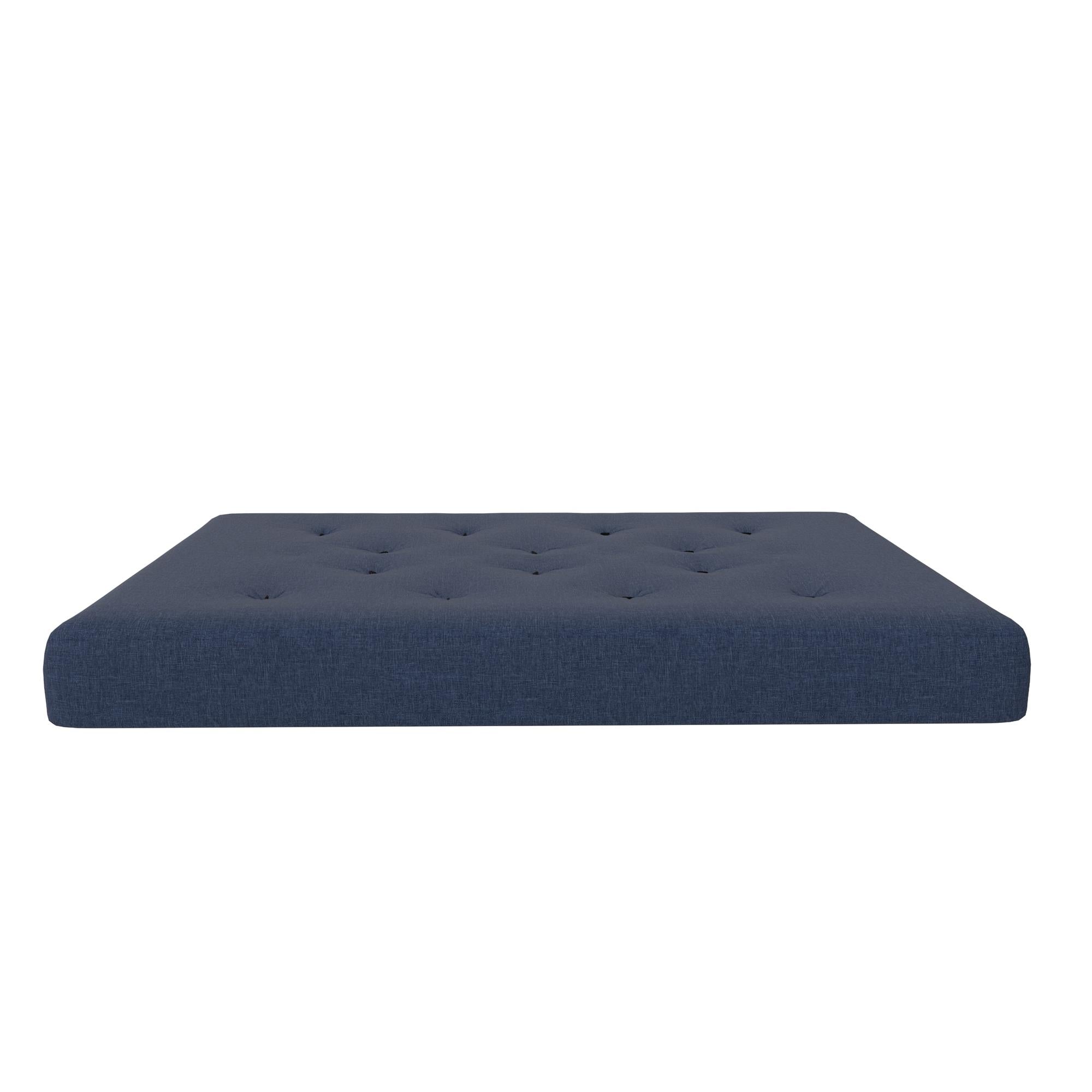 DHP Trule 8" Pocket Spring Futon Mattress - Indigo Blue - Full