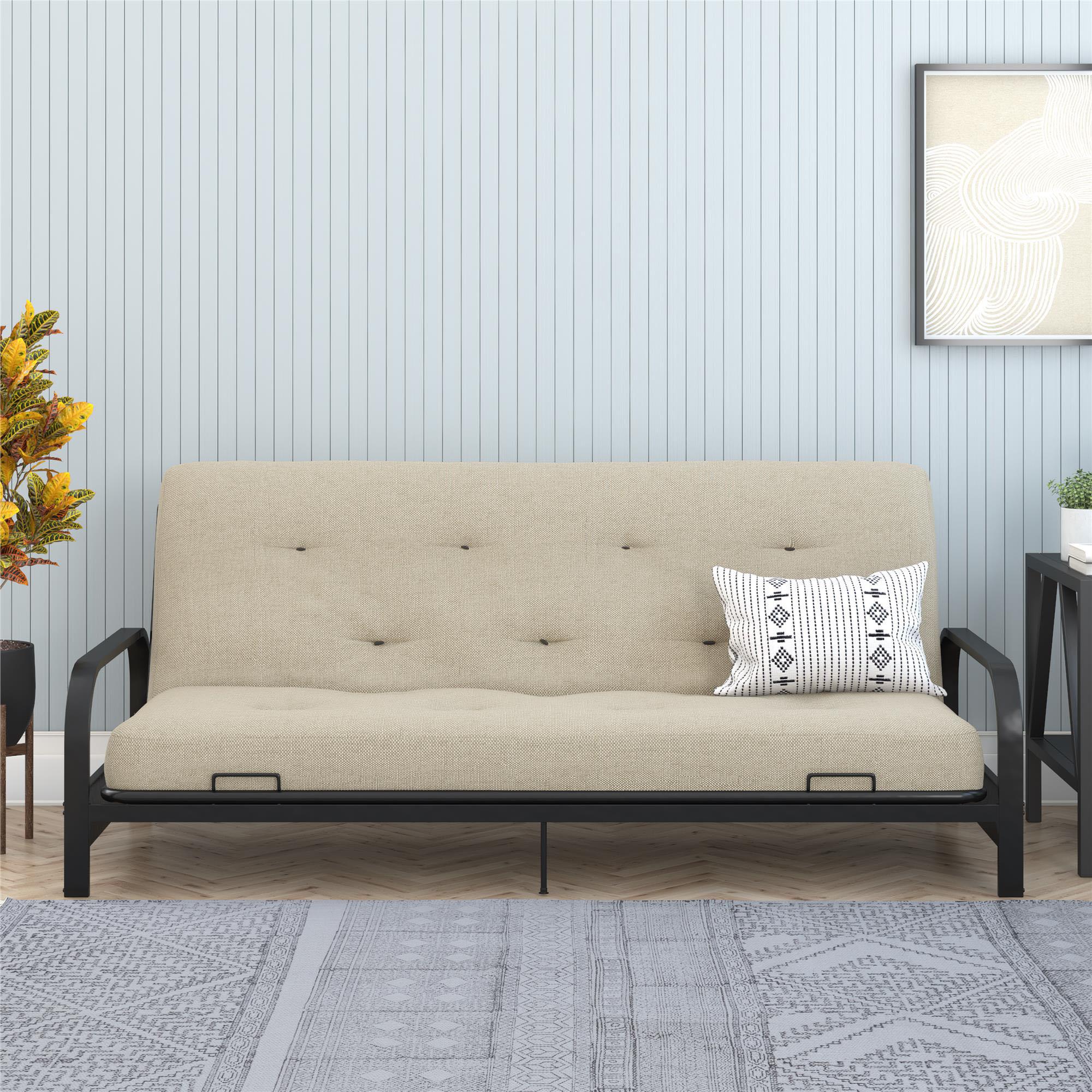 DHP Trule 8" Pocket Spring Futon Mattress - Beige - Full