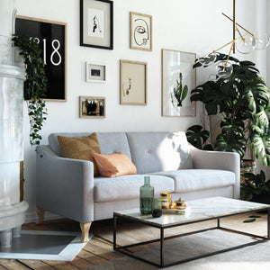 Mr. Kate Tess Sofa - Light Gray