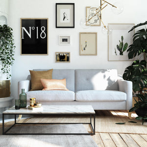Mr. Kate Tess Sofa - Light Gray