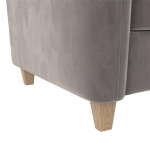 CosmoLiving Coco Sofa - Rustic Gray
