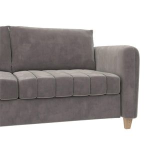 CosmoLiving Coco Sofa - Rustic Gray