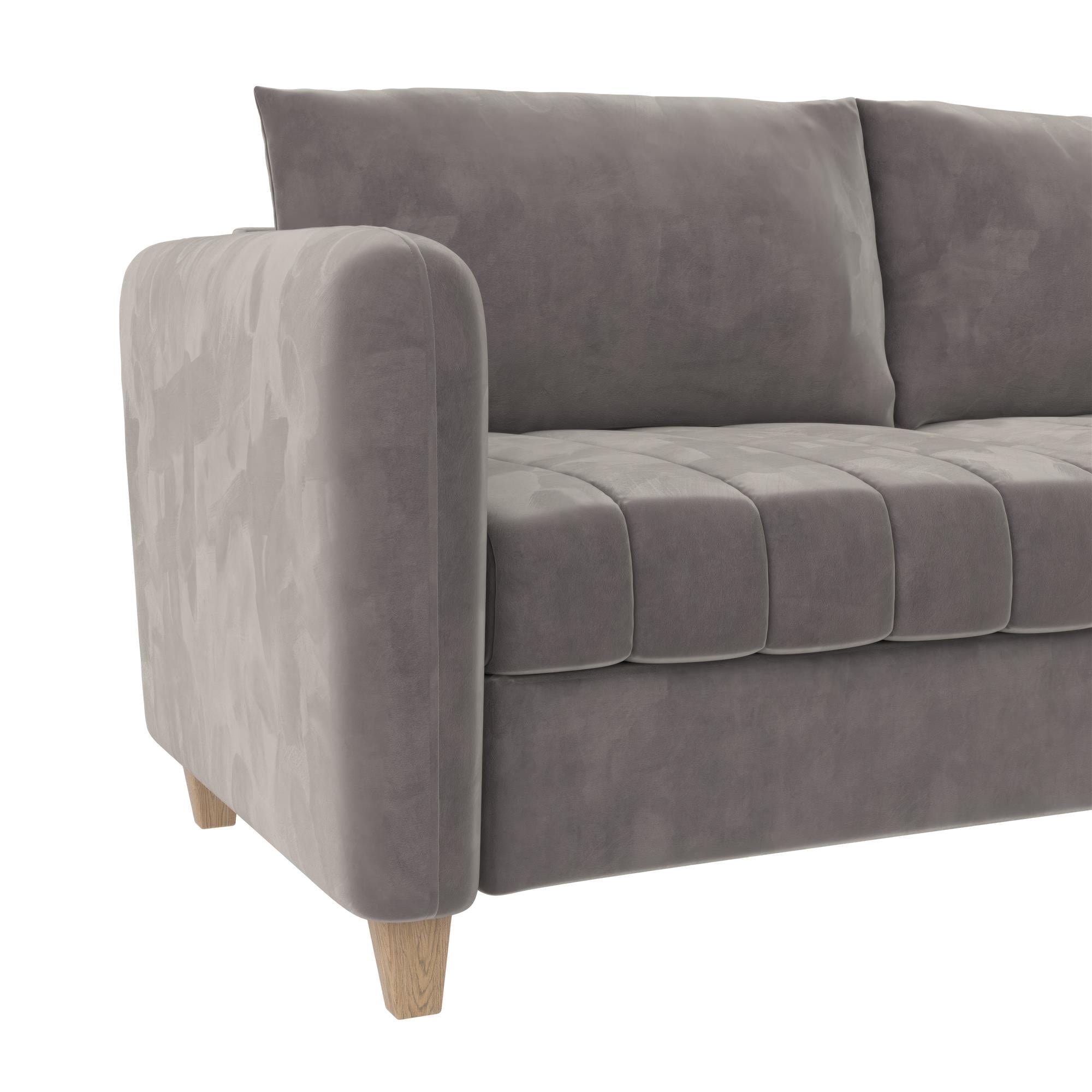 CosmoLiving Coco Sofa - Rustic Gray