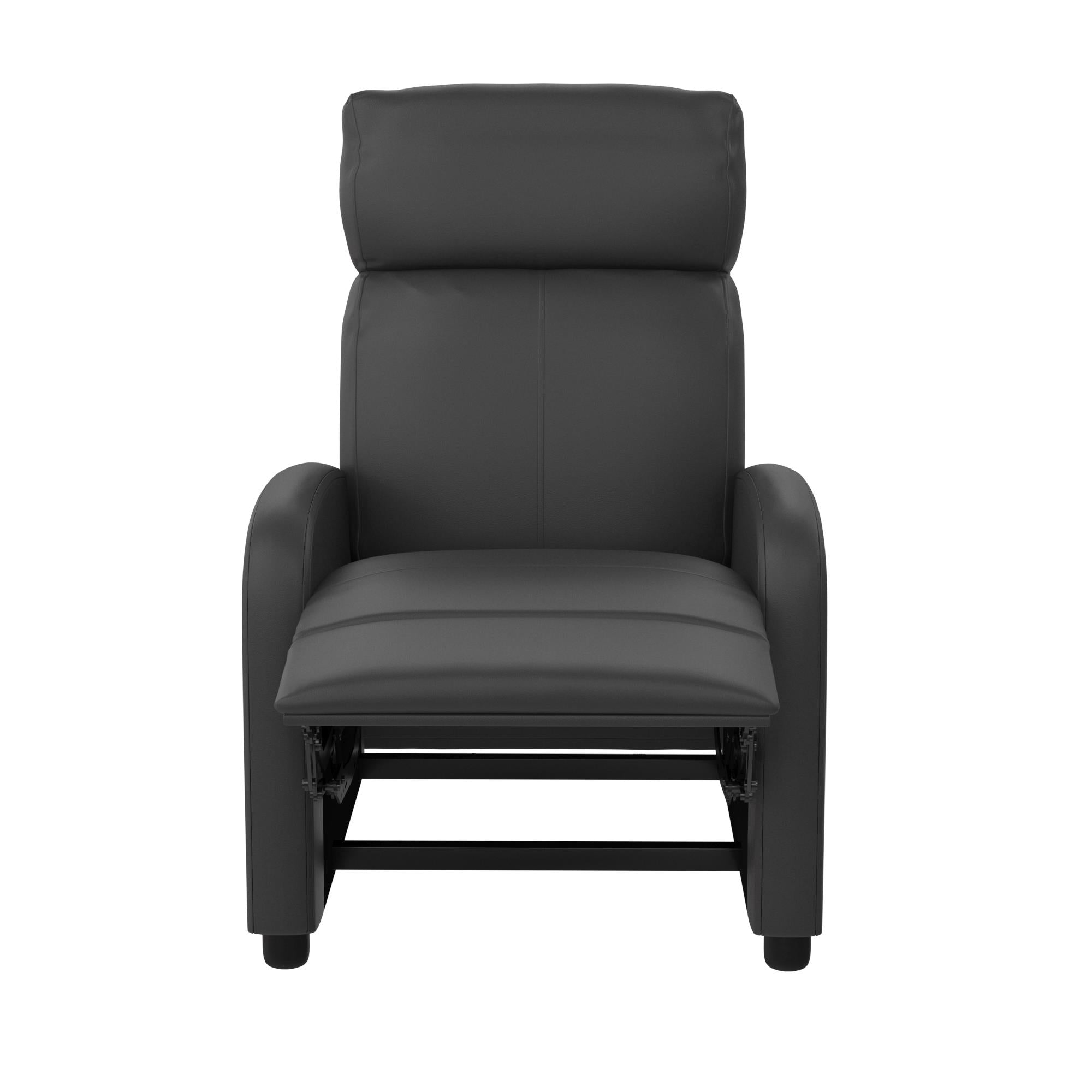 DHP Moby Pushback Recliner - Gray