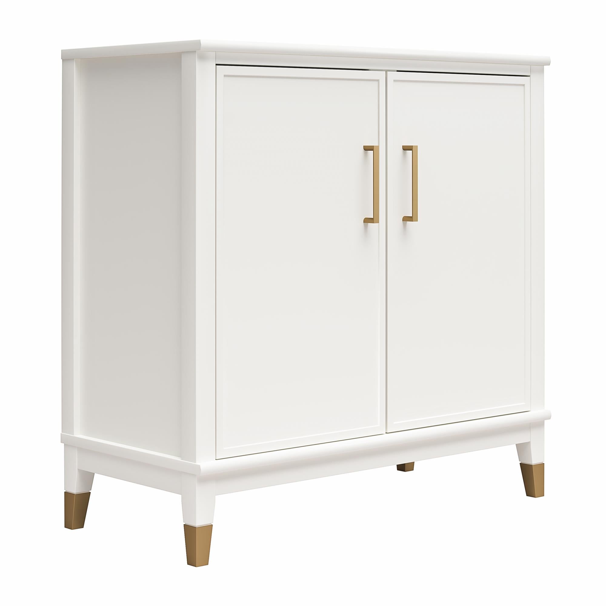 CosmoLiving Westerleigh 2-Door Accent Cabinet - White