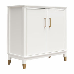 CosmoLiving Westerleigh 2-Door Accent Cabinet - White