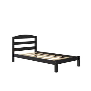 DHP Braylon Twin Size Bed Frame - Black - Twin