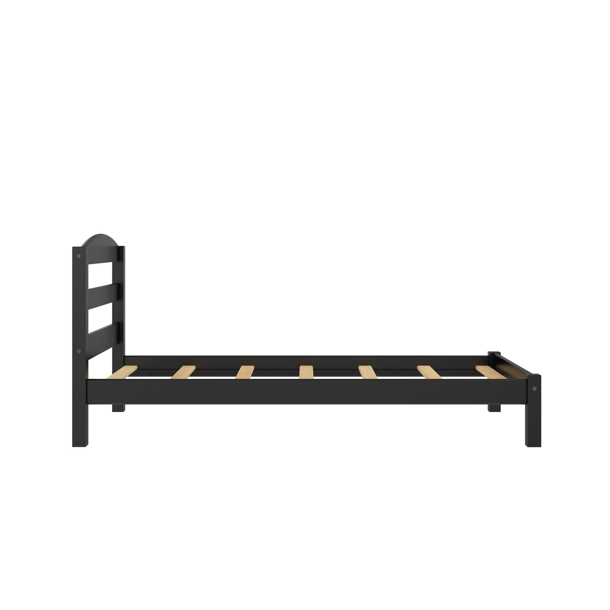 DHP Braylon Twin Size Bed Frame - Black - Twin