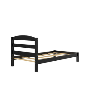 DHP Braylon Twin Size Bed Frame - Black - Twin