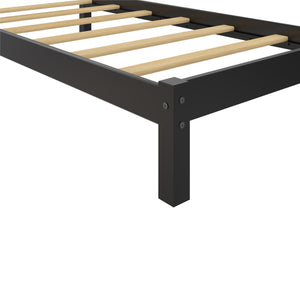 DHP Braylon Twin Size Bed Frame - Black - Twin