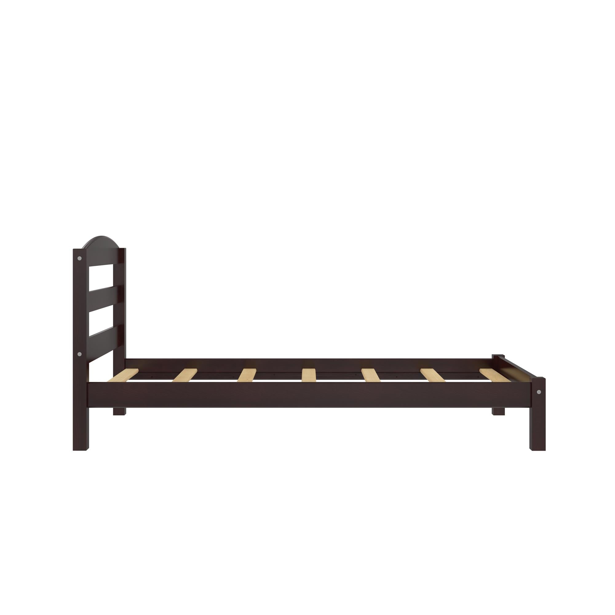 DHP Braylon Twin Size Bed Frame - Espresso - Twin